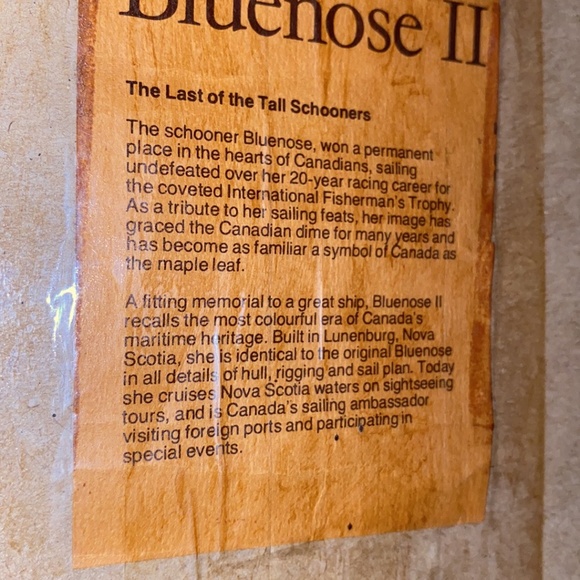 Vintage blue nose 2 antique framed photo - Picture 4 of 6